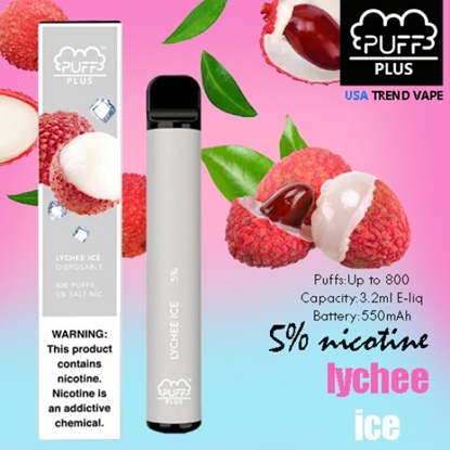 Picture of TUAPE LYCHEE ICE 800 PUFFS